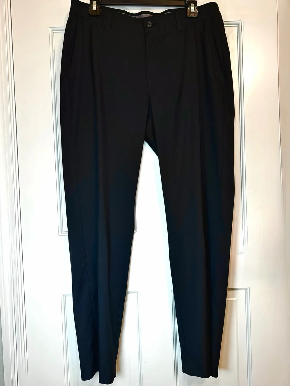 Grand Slam Performance Golf Pants Men’s 34x30 Black Stretch Flat Front